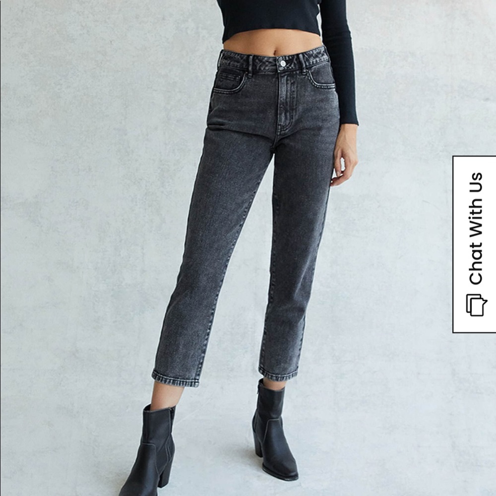 PacSun Black Mom Jeans